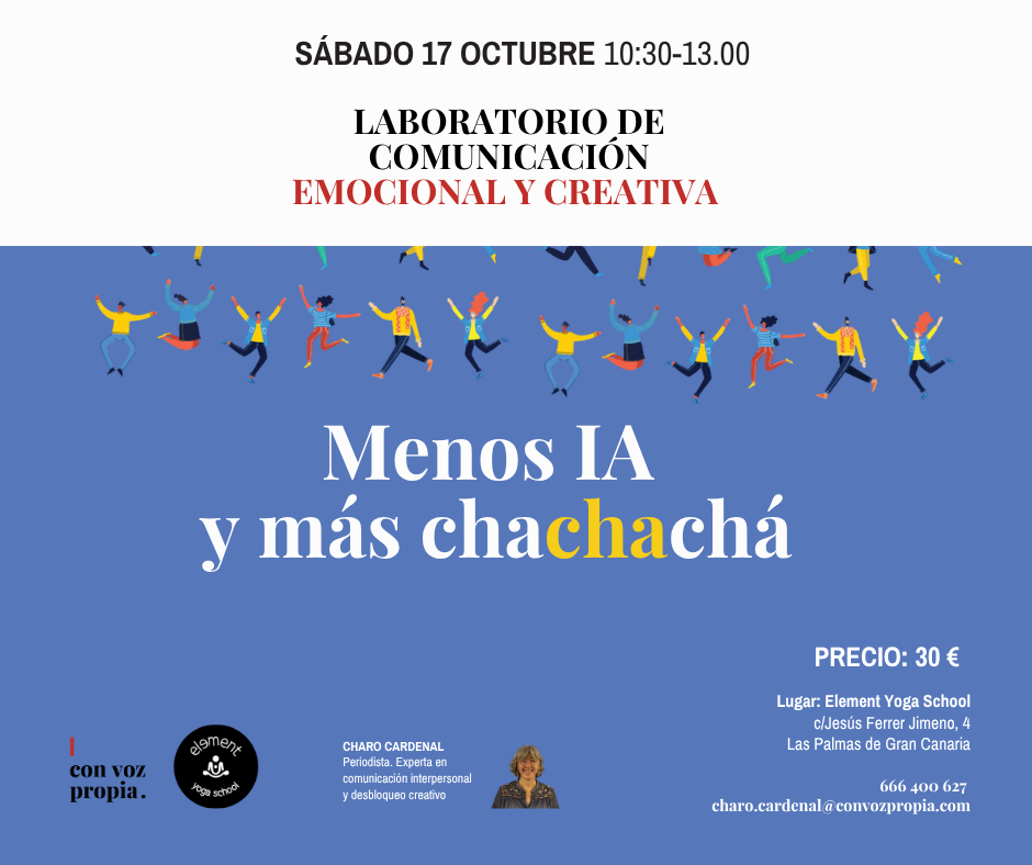 Menos IA y más chachachá